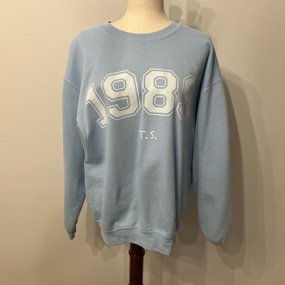 1989 T.S. Light Blue Sweater